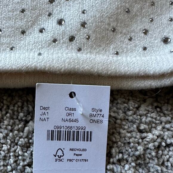 J. Crew Long Crystal Gloves in Supersoft Yarn NEW - Picture 3 of 5